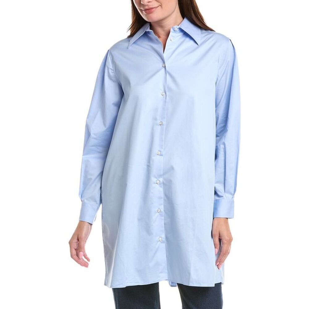 Officine Générale Womens Officine Generale Gina Shirtdress, Blue
